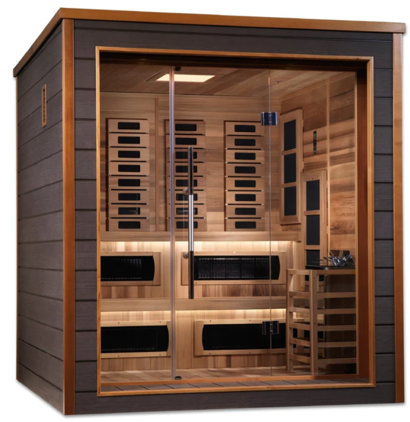 Image of The "GDI" Series Saunas - Golden sauna