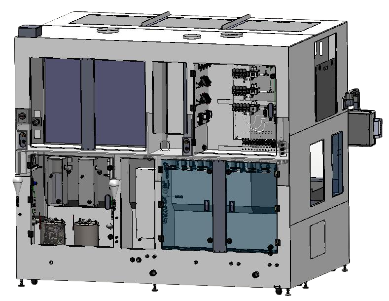 A technical drawing of a Nexus Semi-Automated System variant.