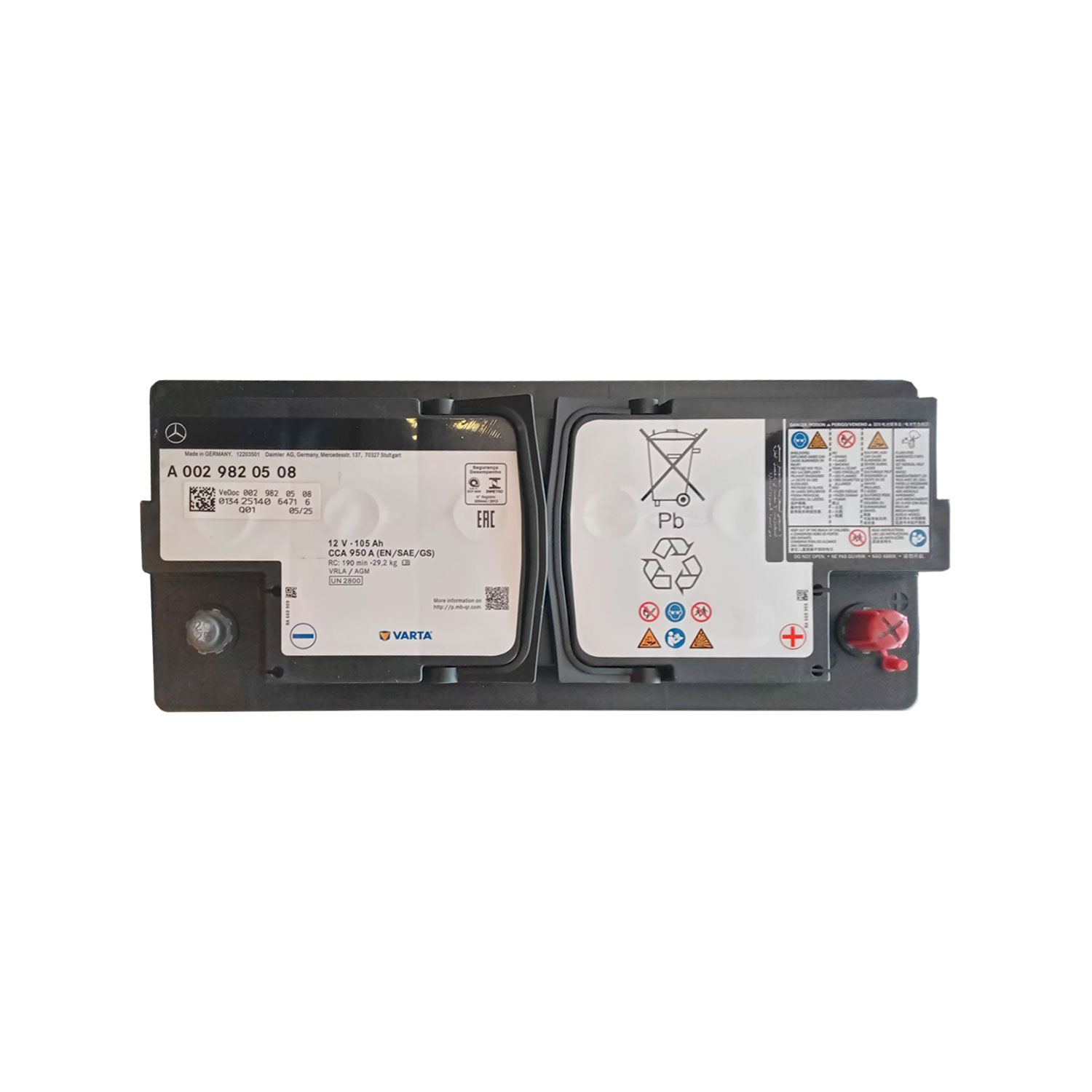 Mercedes DIN 105 AGM