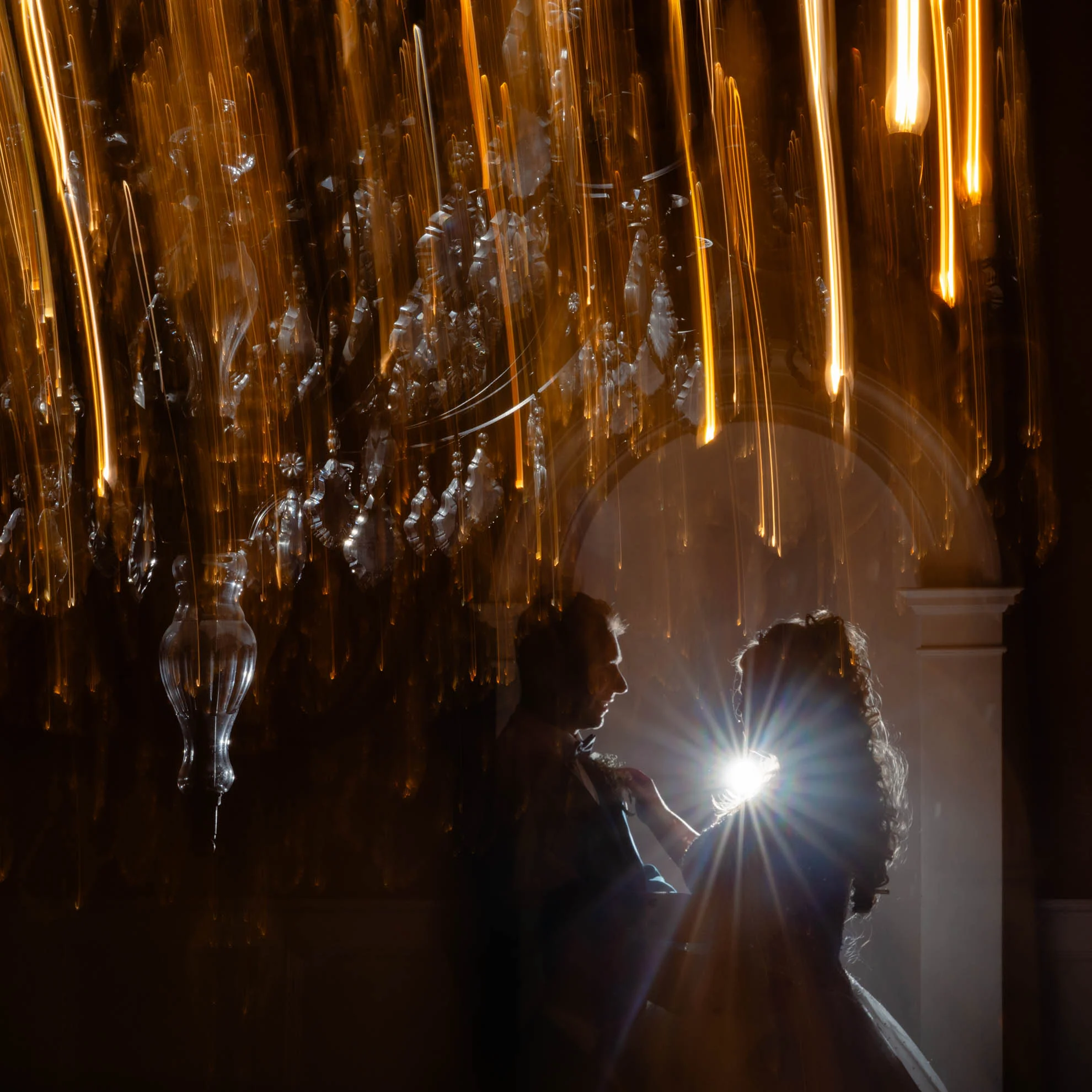 creatieve trouwfoto door JD Fotografie