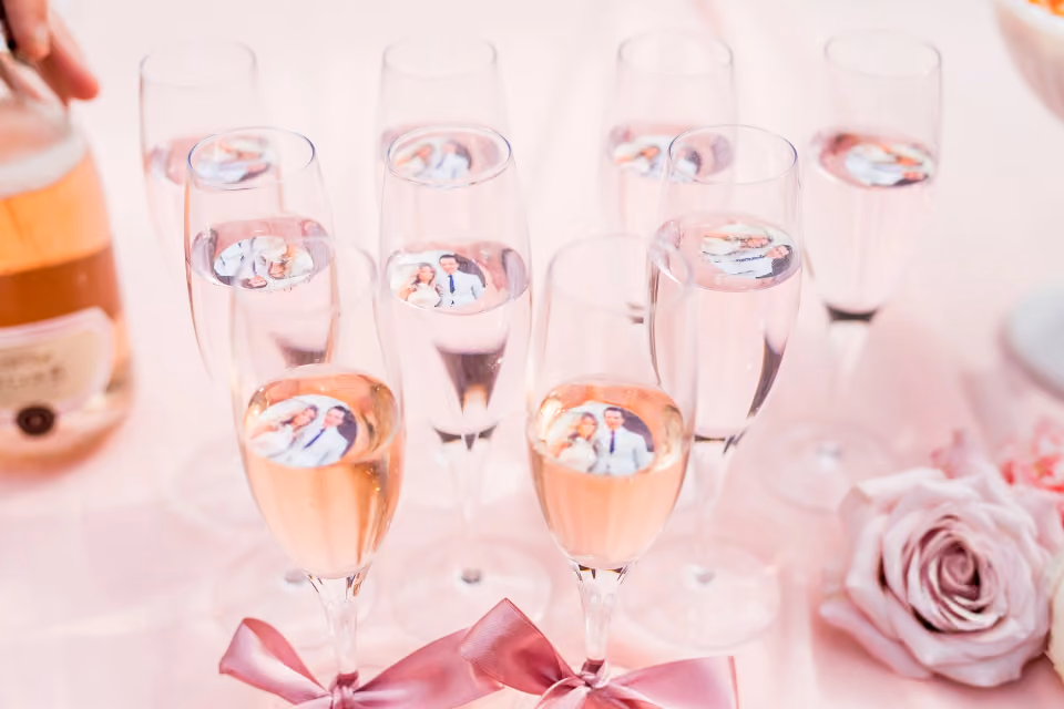 Champagne foto's