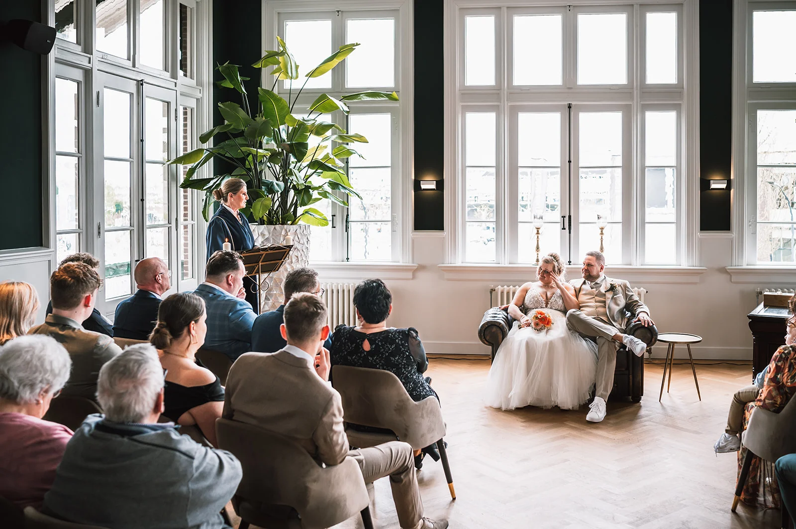 Bruiloft van Justin en Lois - Ceremonie-42
