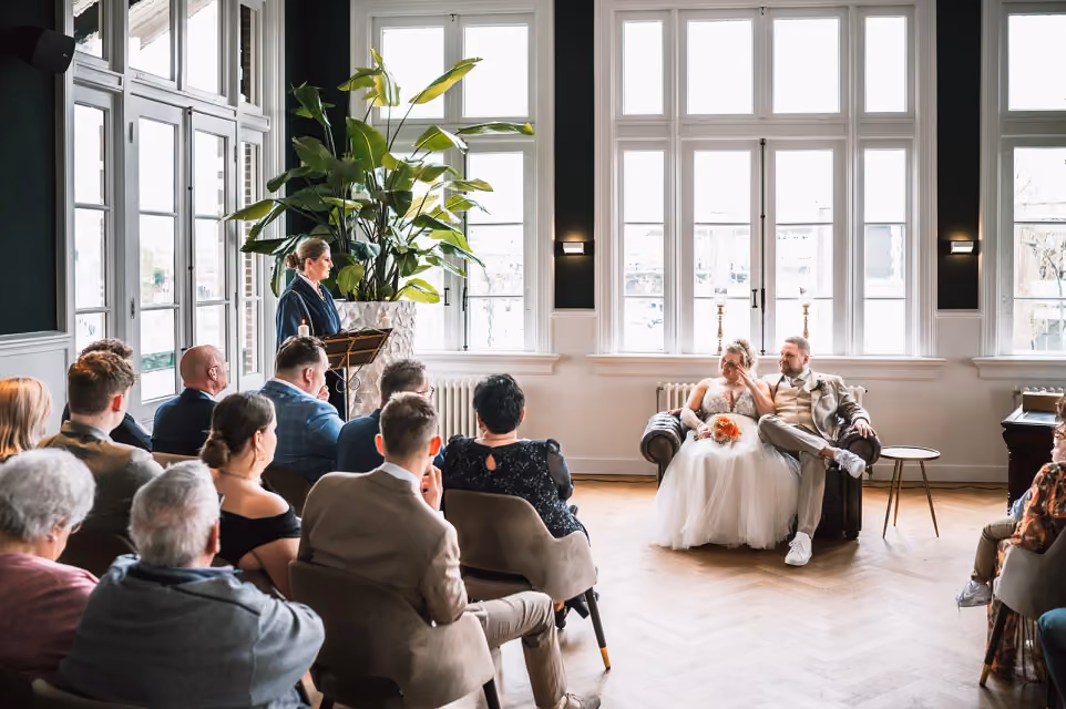 Bruiloft van Justin en Lois - Ceremonie-42