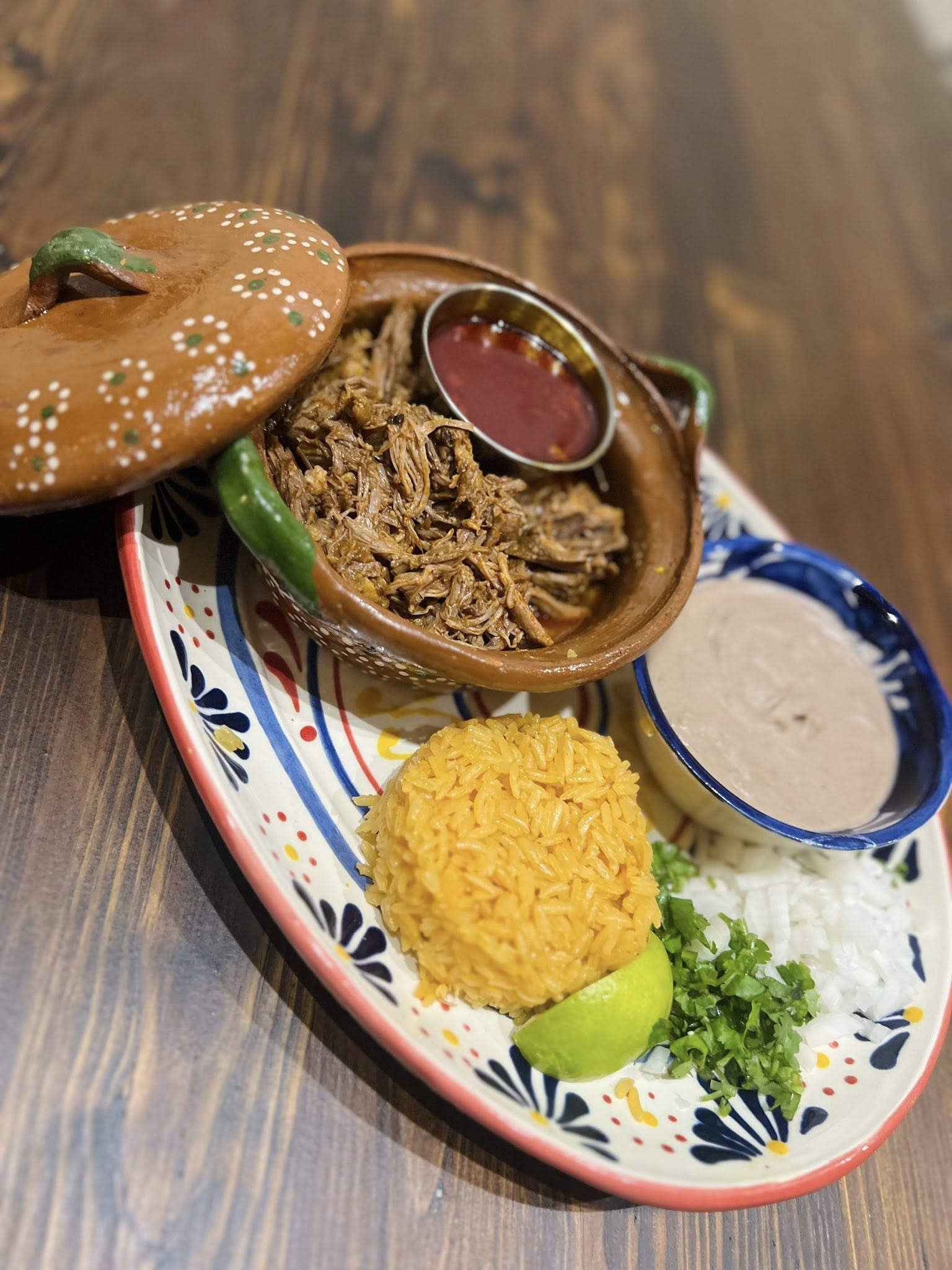 A plate of delicious food