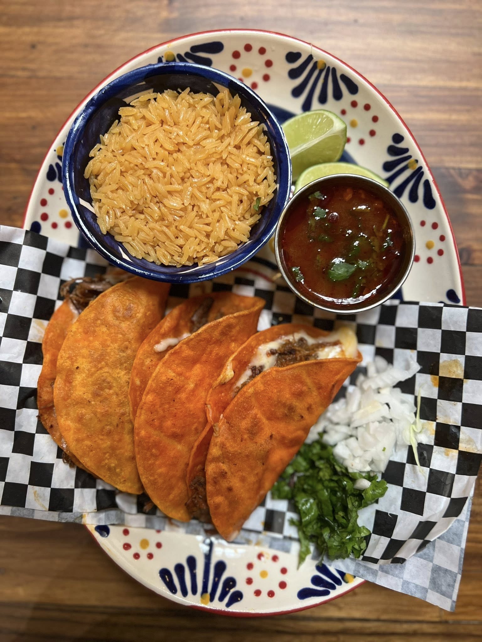 People eating at the restaurant