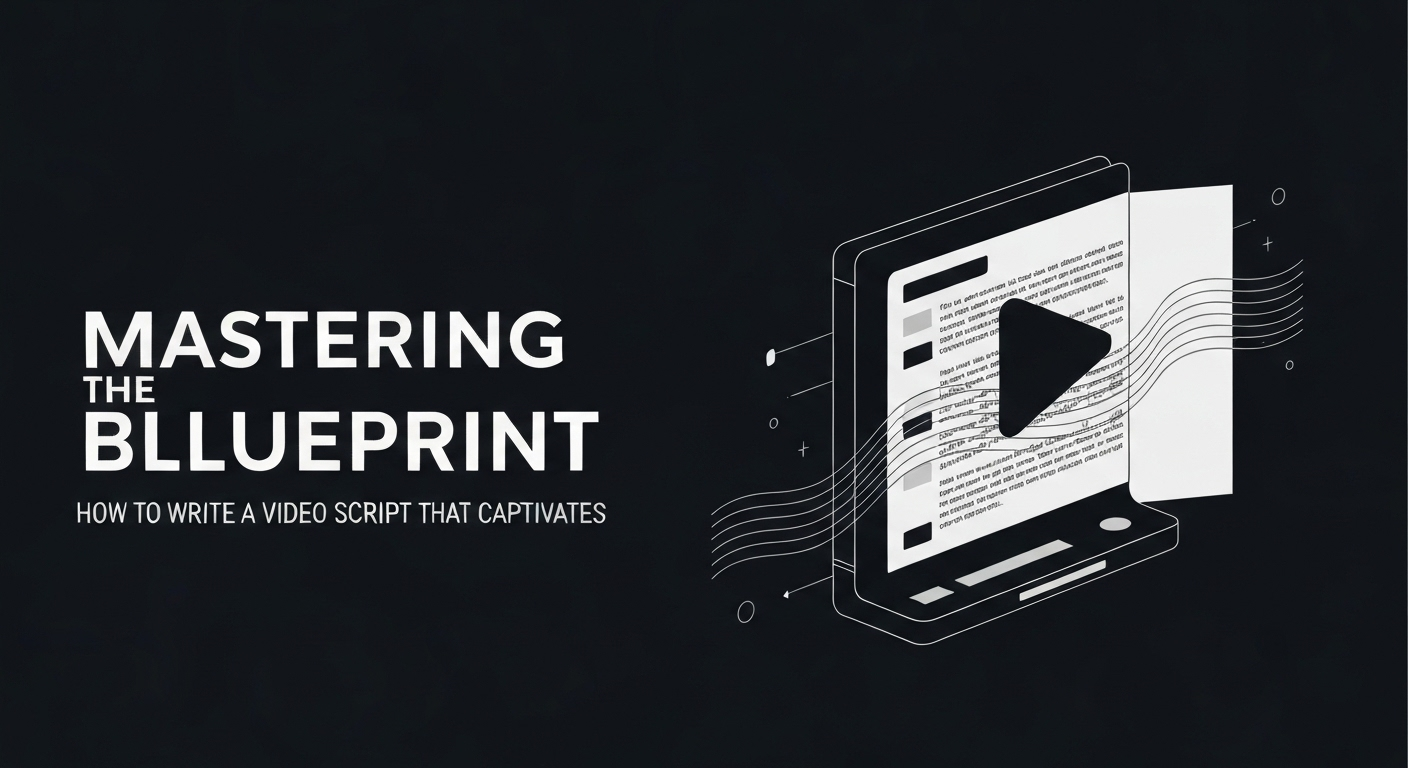 Mastering the Blueprint: How to Write a Video Script That Captivates