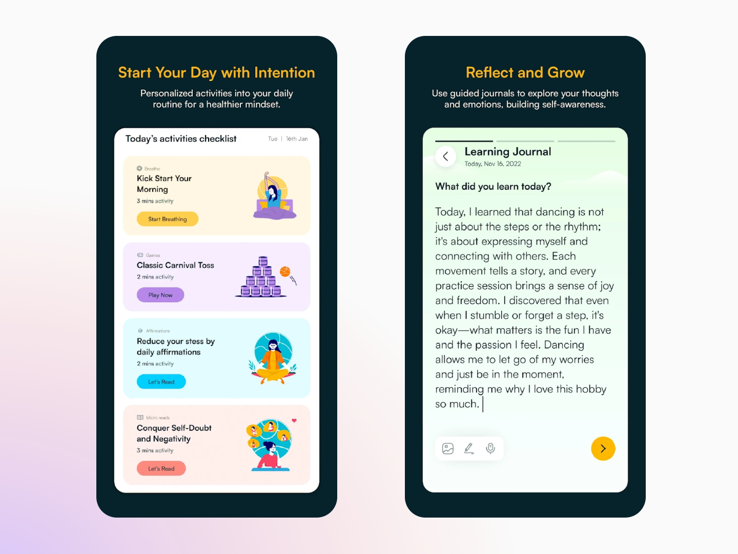 Mind Alcove: Mindful Journal