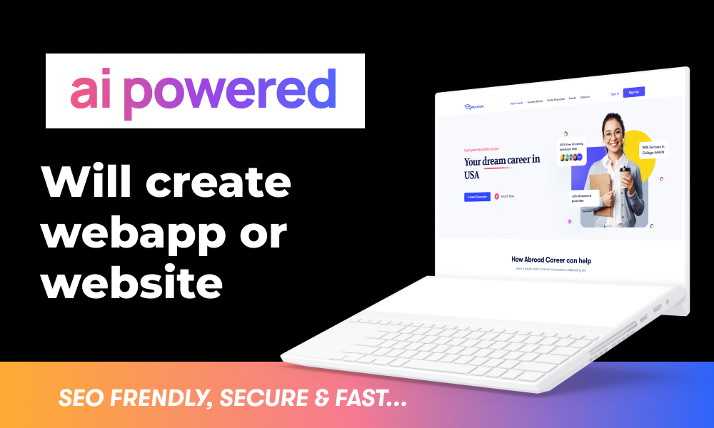 Web App or Website 10x Faster Using AI & Modern Stack