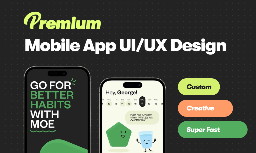 I will design intuitive and modern UI UX for your mobile app