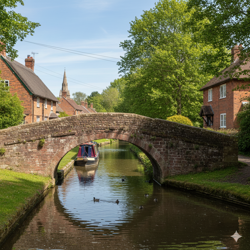 The picturesque village of Christleton.