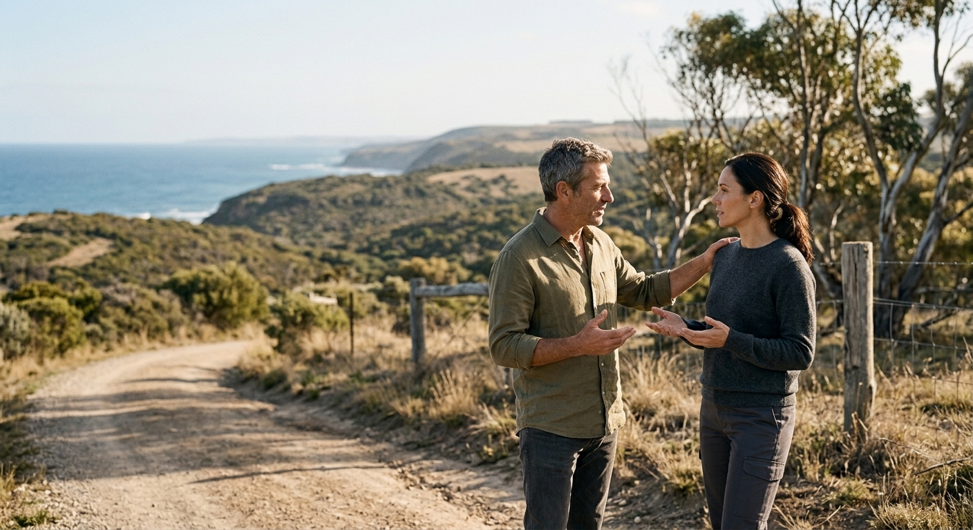 An open, expansive road stretching into the horizon, symbolizing open communication.