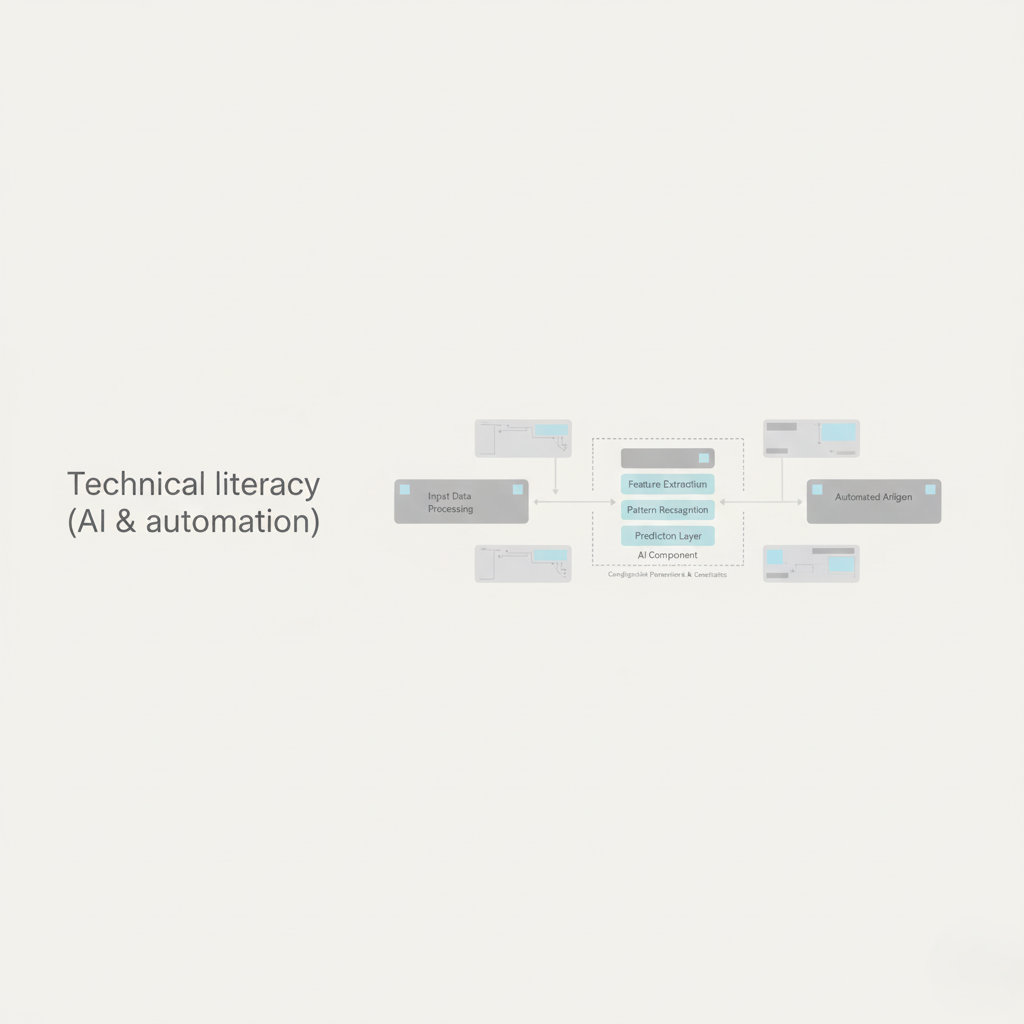 An abstract representation of an AI neural network.