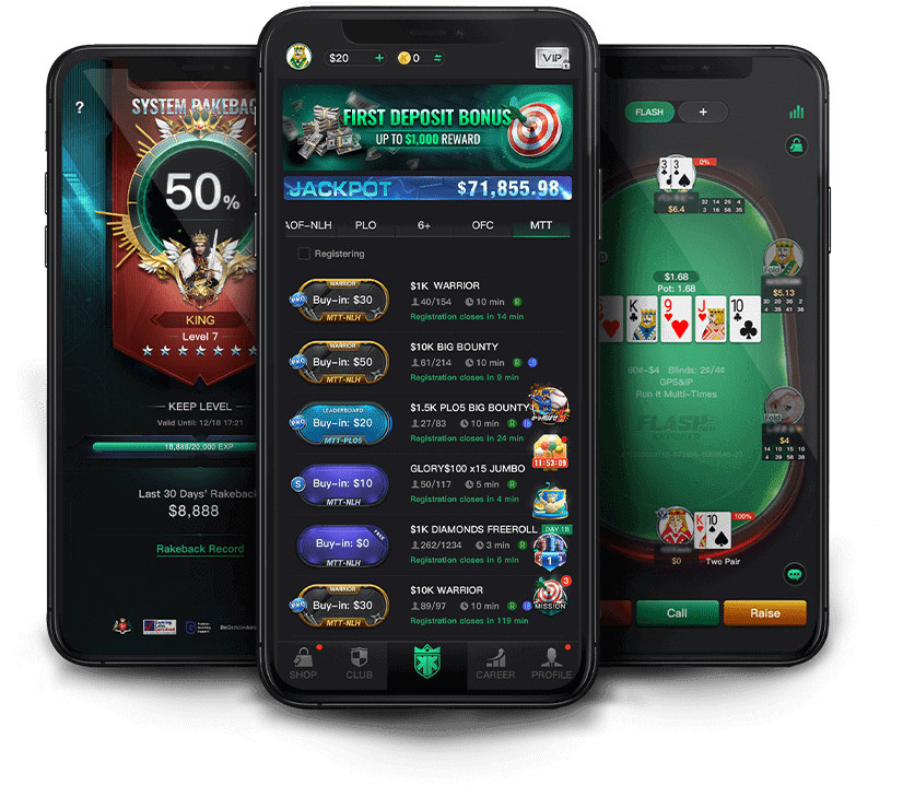 KKPoker app on phones