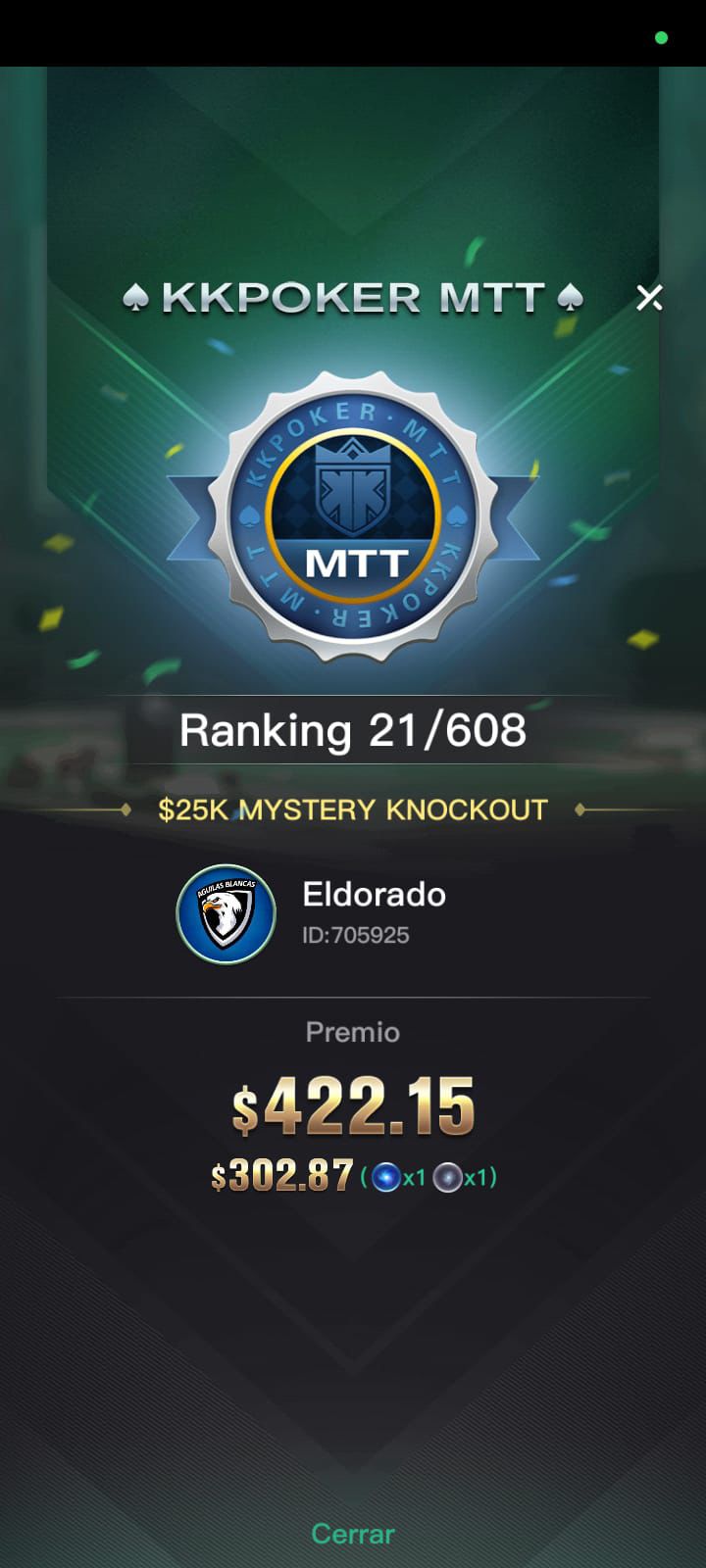 Premio de la comunidad