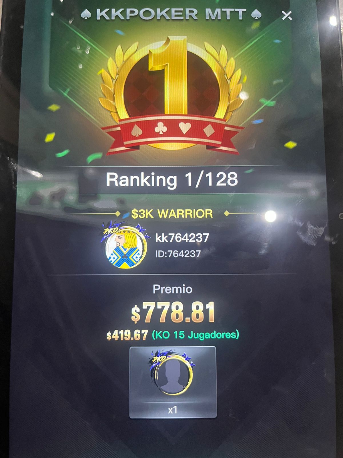 Premio de la comunidad