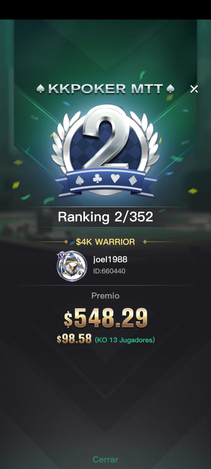 Premio de la comunidad