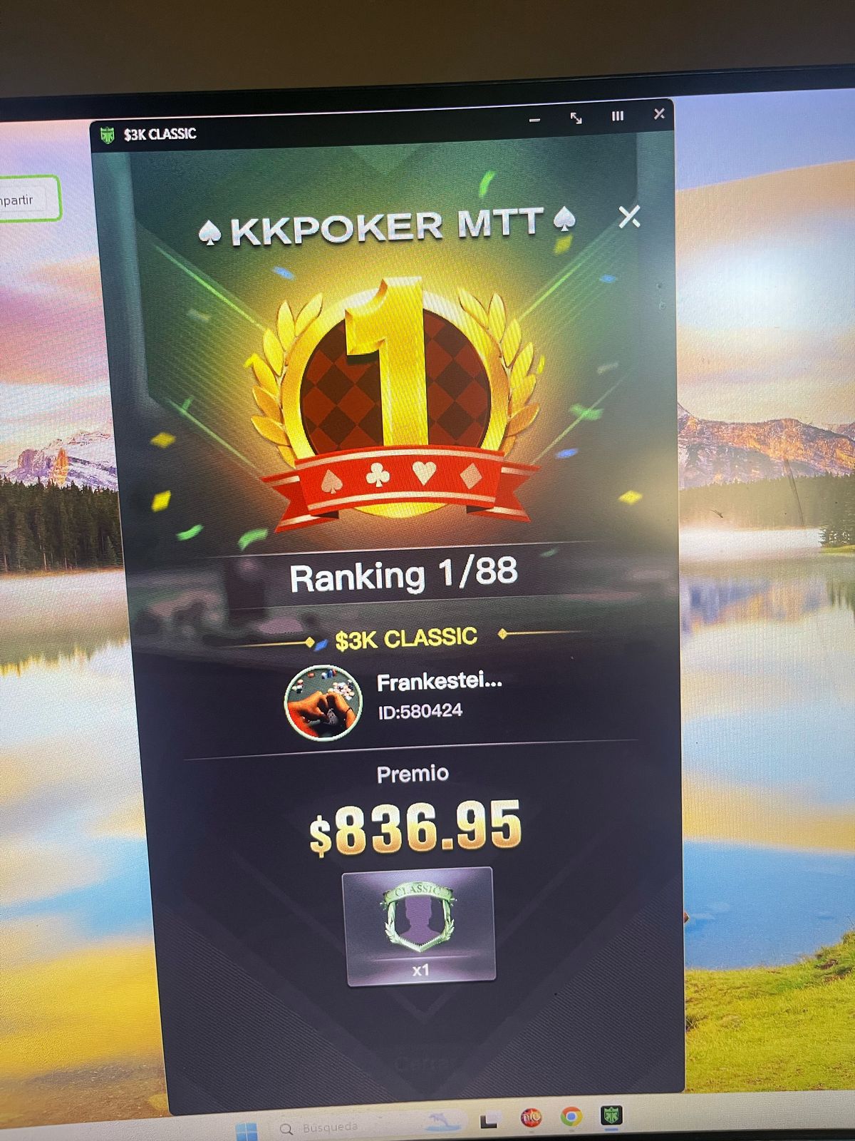 Premio de la comunidad