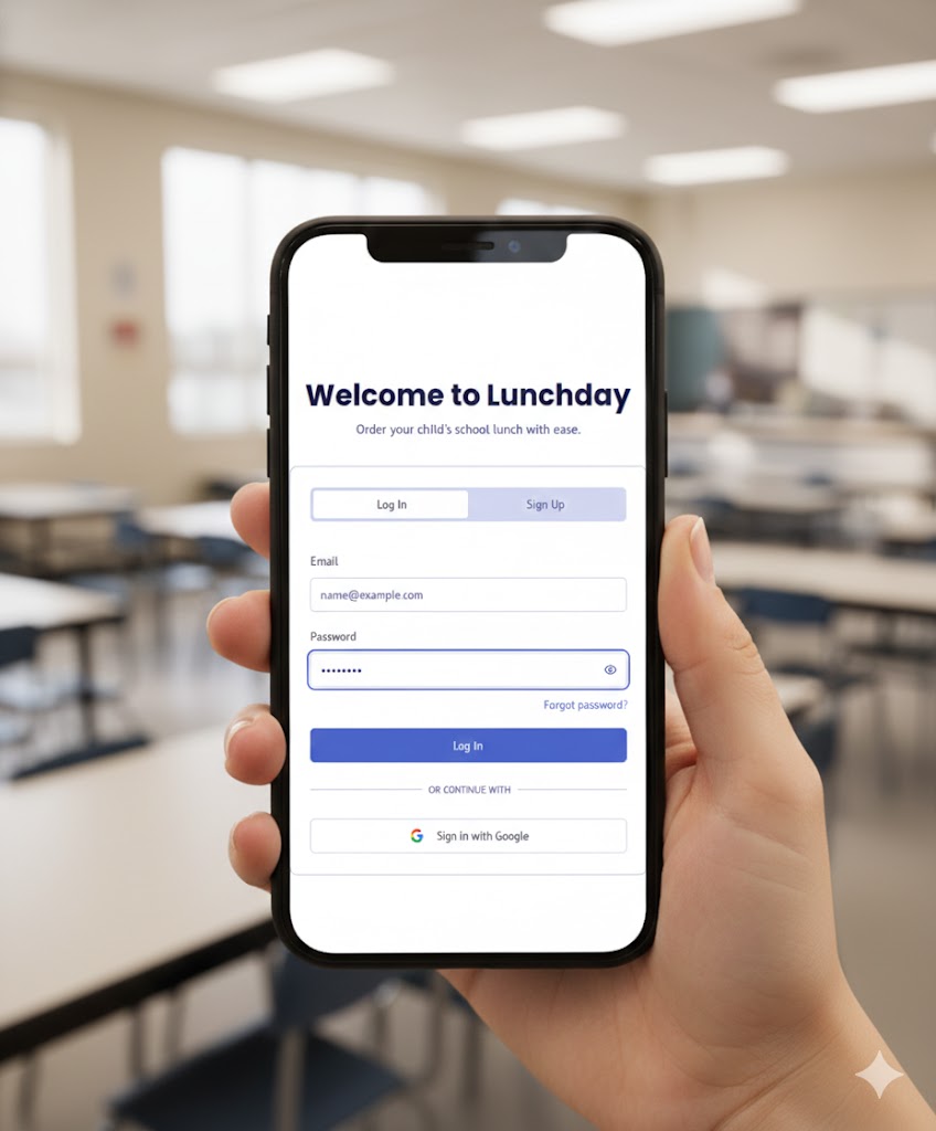 Screenshot of Lunchday.ca