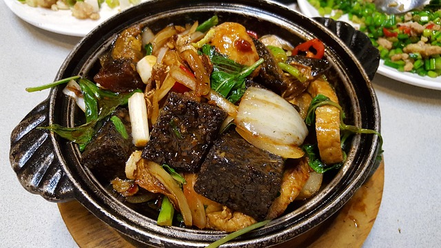Taiwanese Blood Sausage Hot Pot