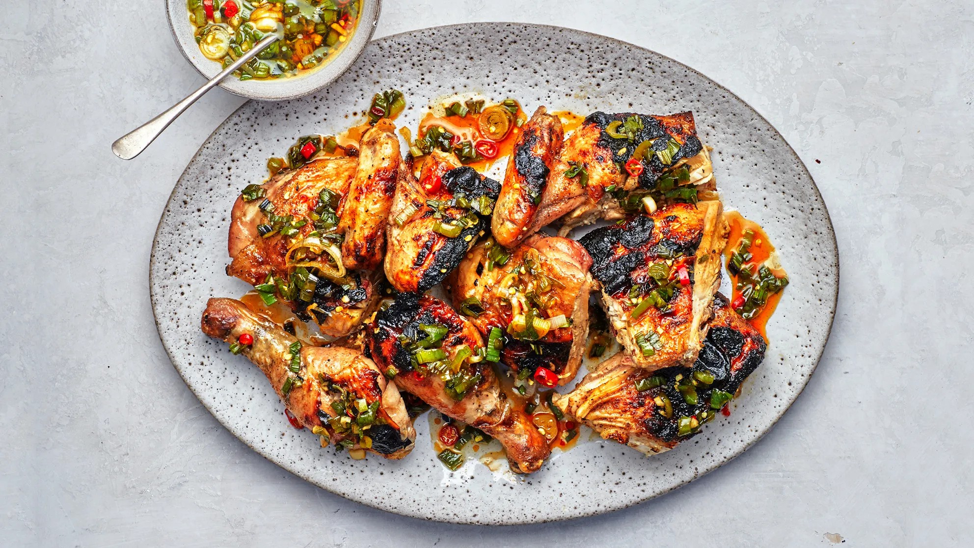 Grilled Chicken with Chili-Lime Sauce