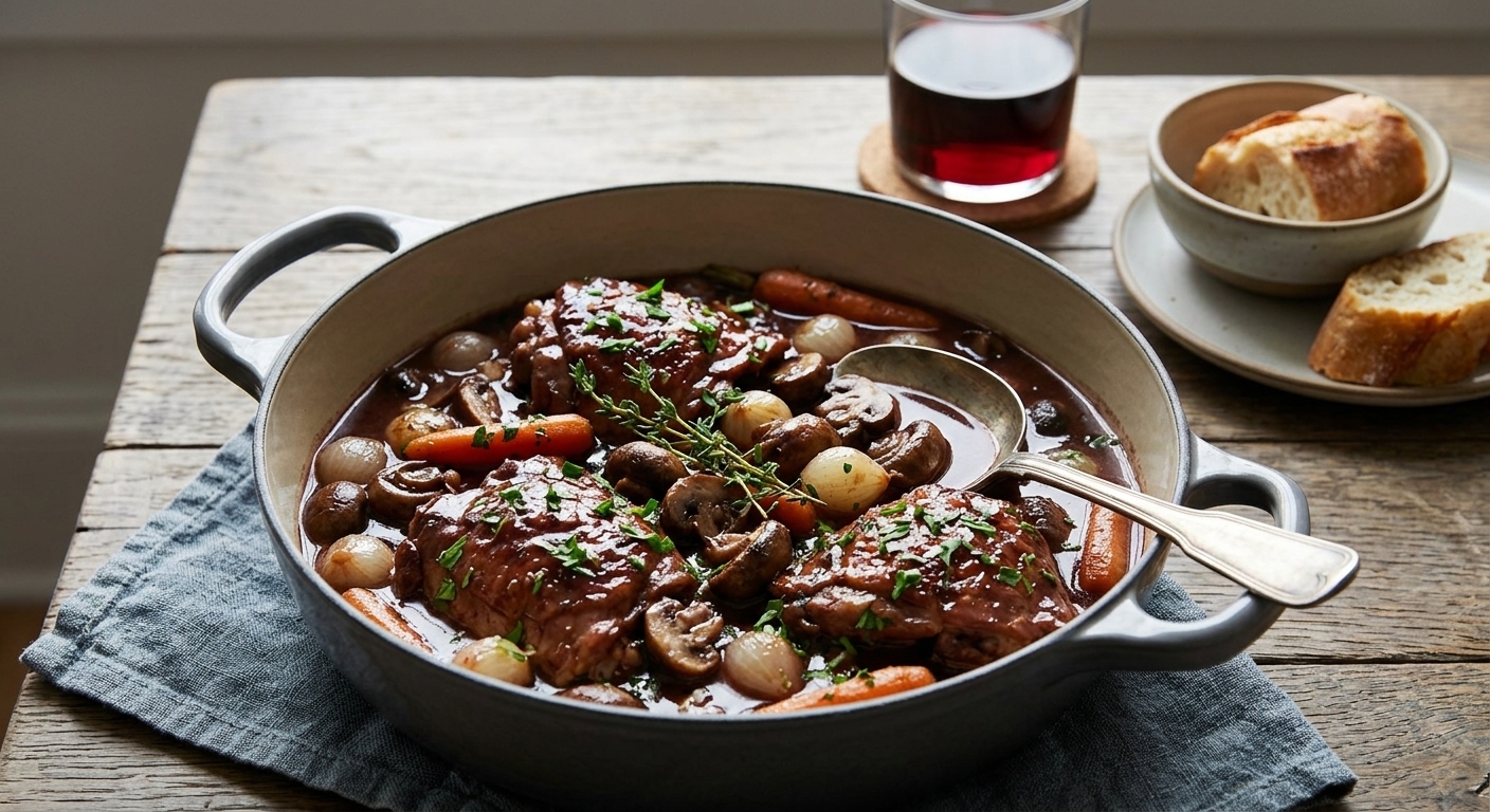 Classic Coq au Vin