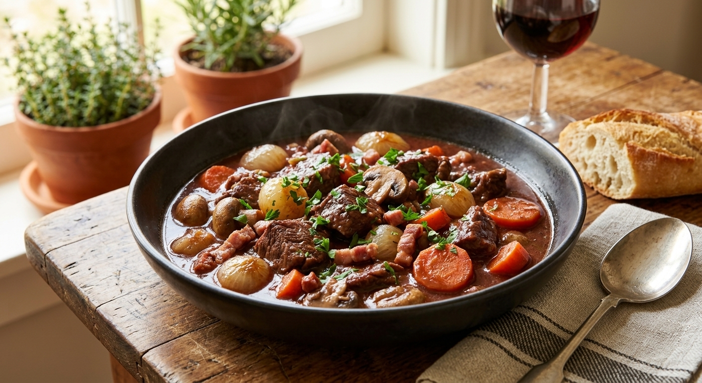 Beef Bourguignon
