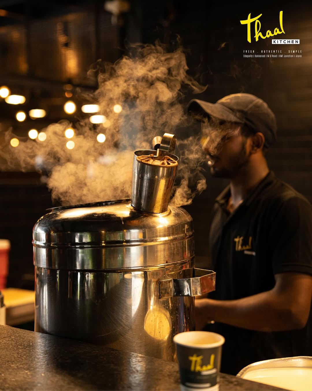 A table full of Thaal Kitchen's delicacies.