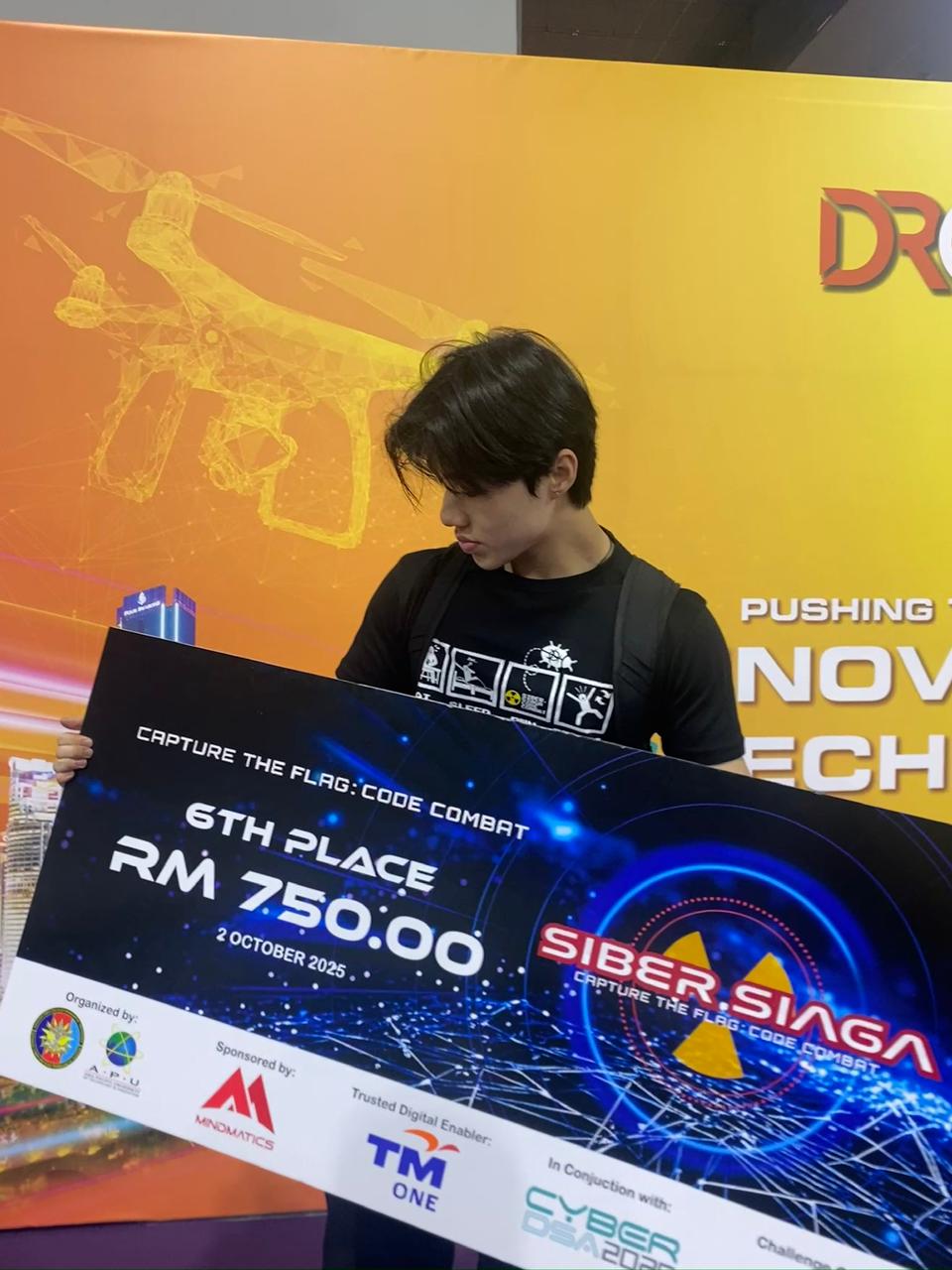 Siber Siaga Code Combat 2025 | 6th Place