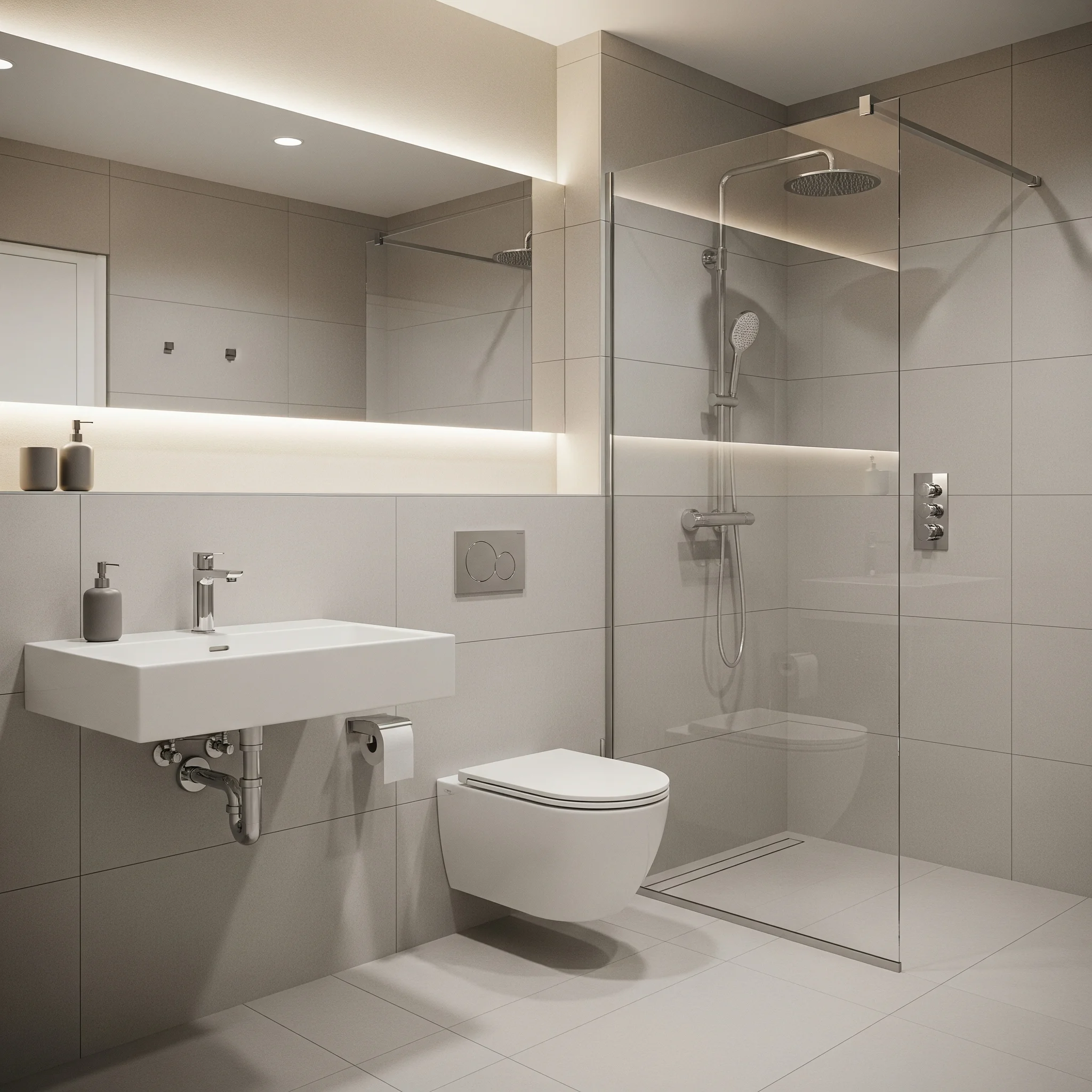 A modern outdoor patio with durable tiles.