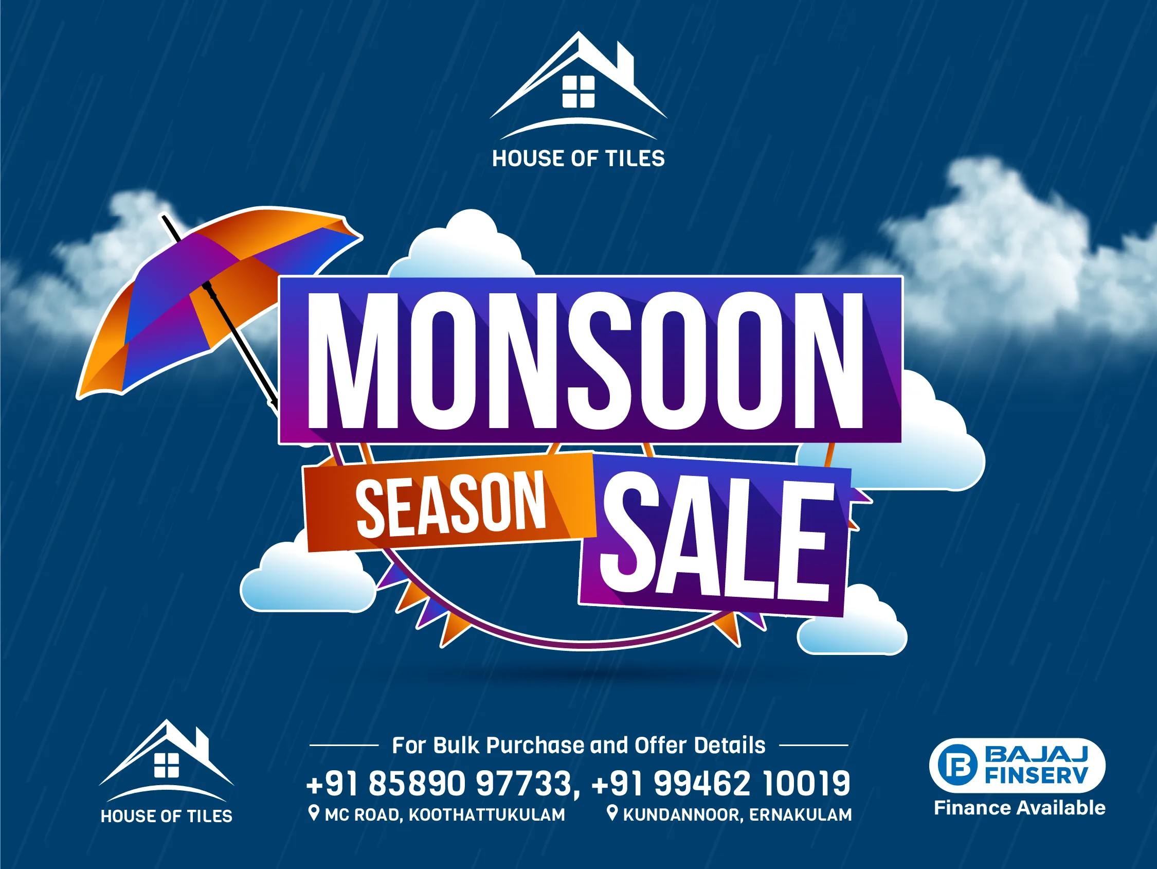 Special discount on modern tiles.