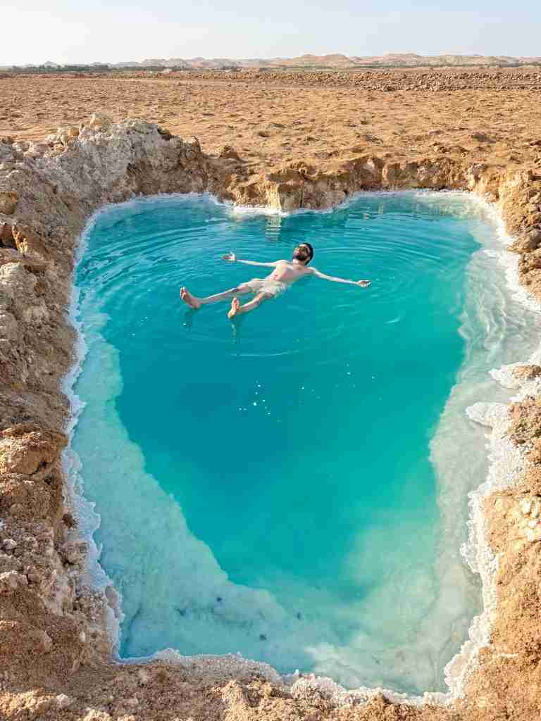 A serene spa setting with Egyptian-inspired decor.