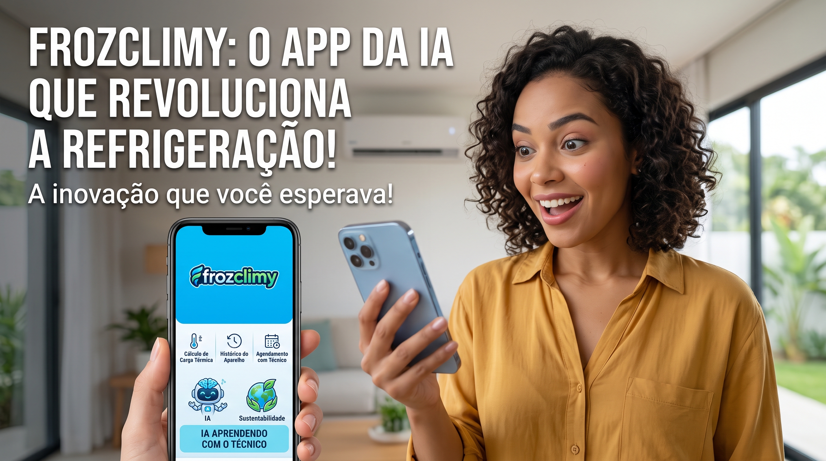 Frozclimy: Quando a inteligência artificial entra no bolso do técnico de refrigeração