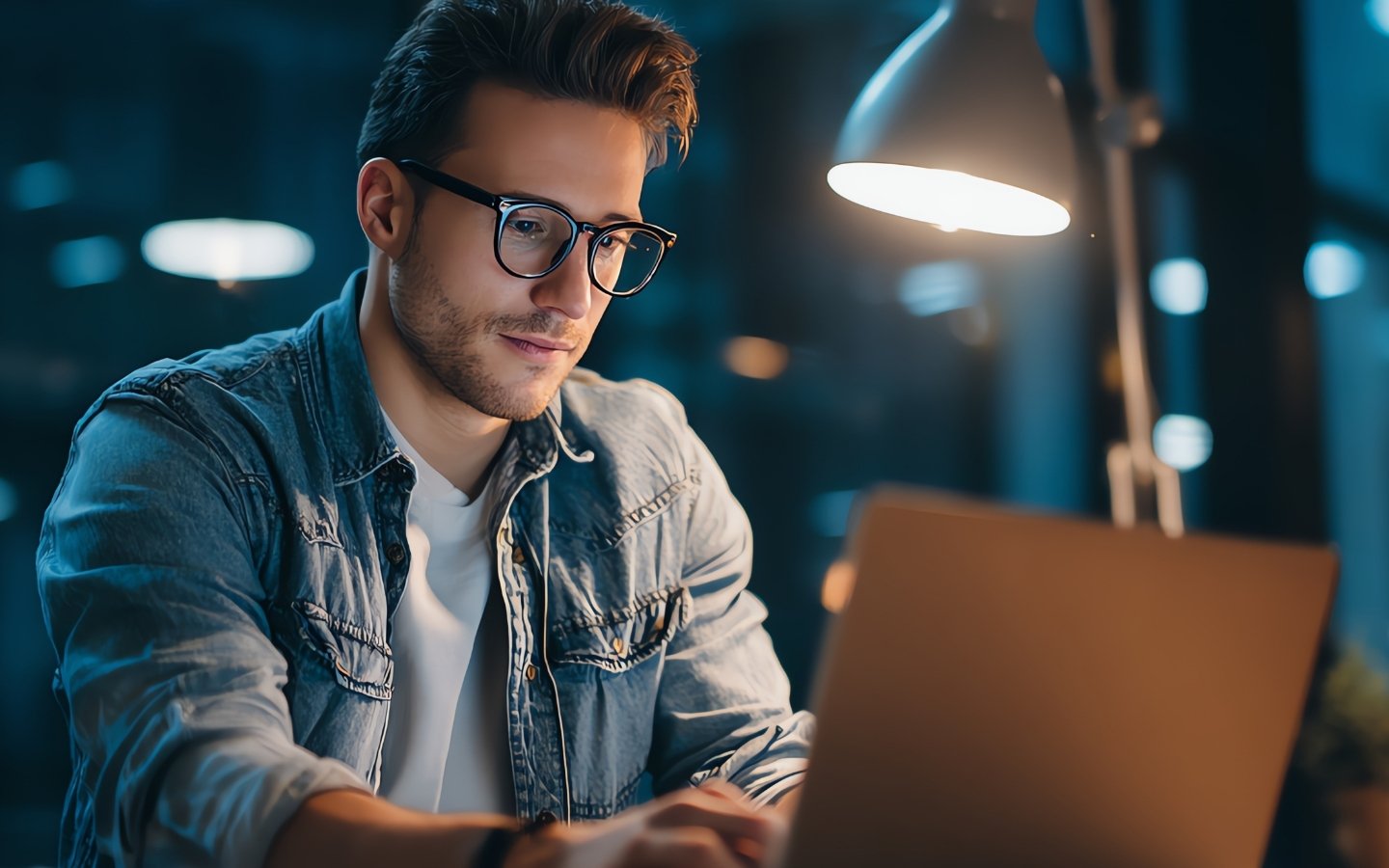 Marketing agency workspace