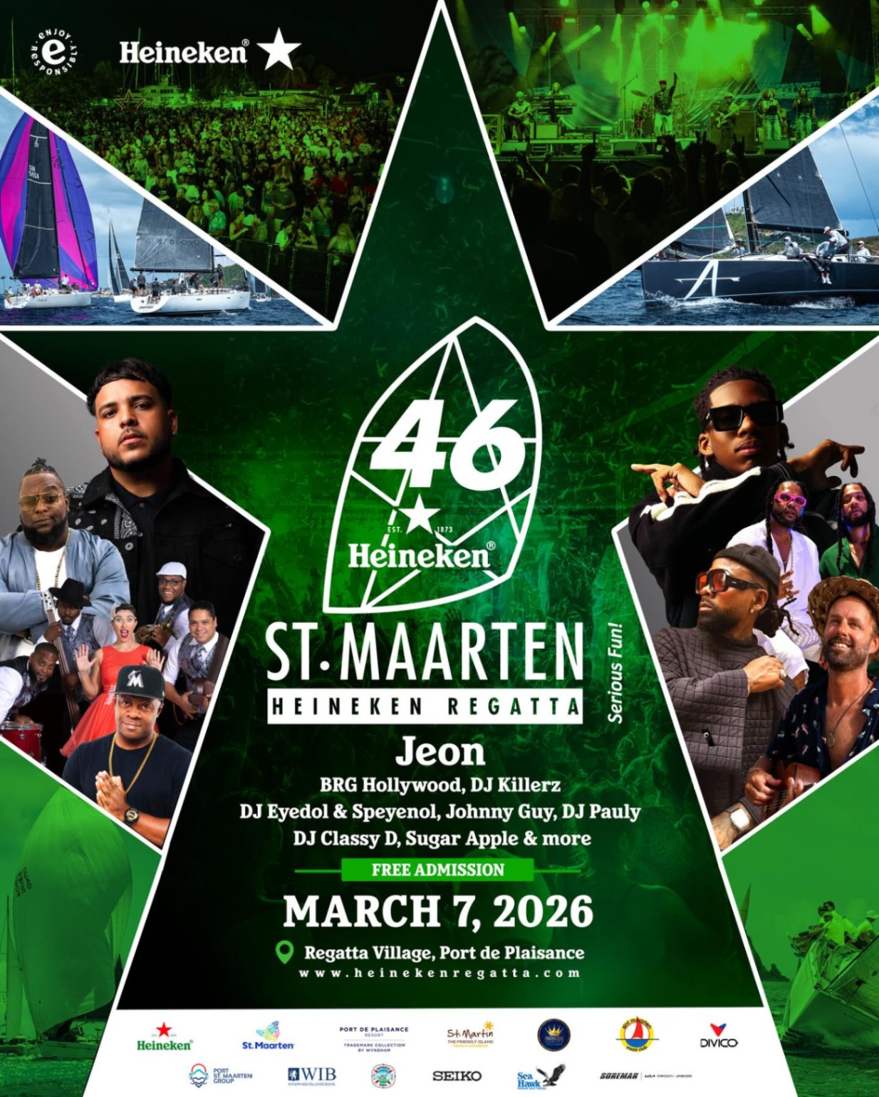 St. Maarten Heineken Regatta (46th Edition)