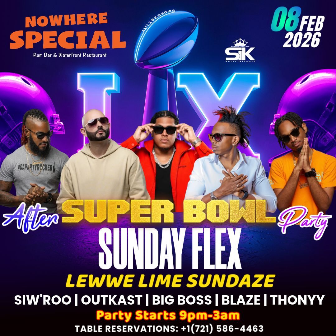 After Super Bowl Party Sunday Flex
