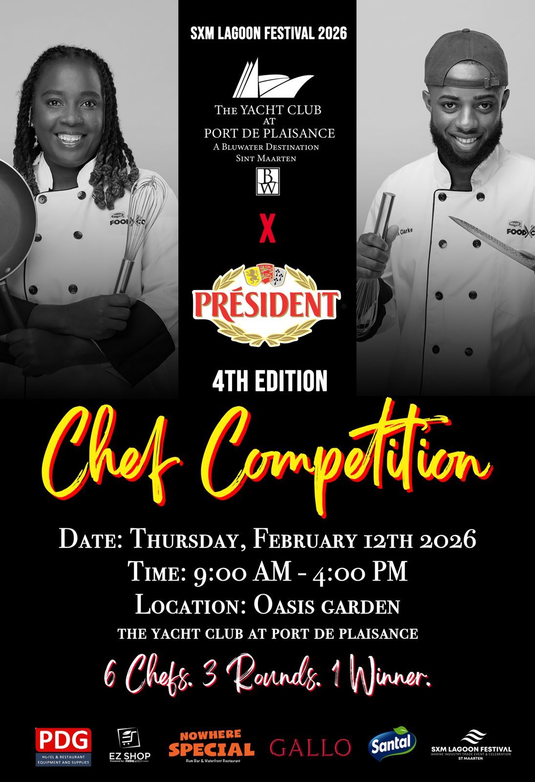 4th Annual SXM Lagoon Festival Chef Competition