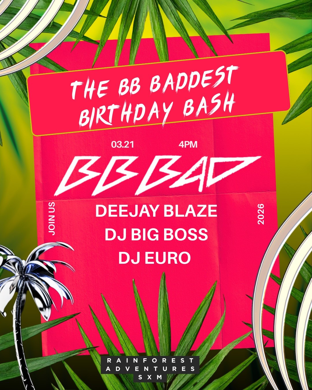 The bb baddest birthday bash