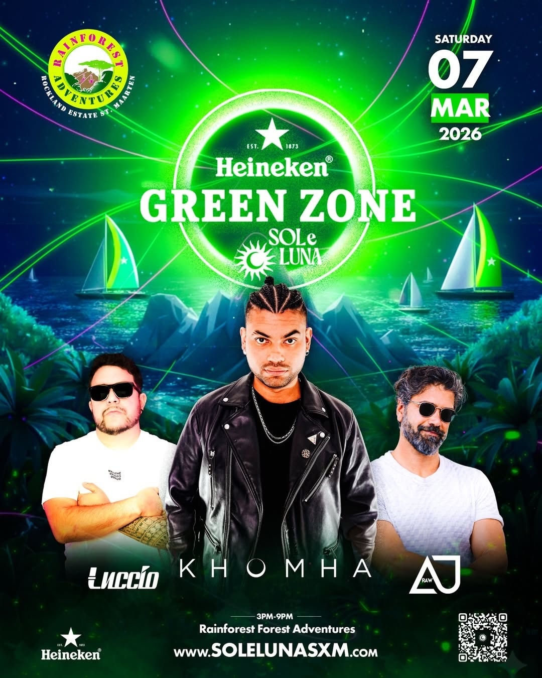 Heineken Green Zone Sole Luna