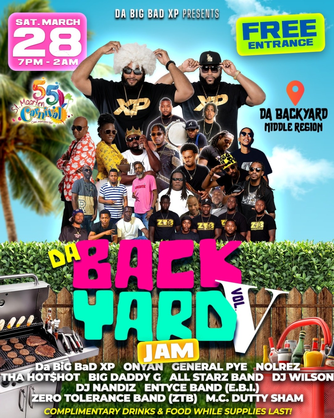 Da backyard jam vol. v