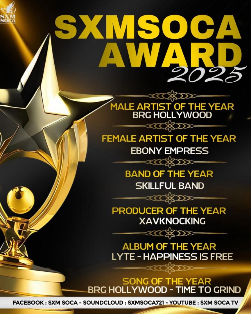 SXM Soca Awards 2025 Celebrate the Best in Soca Music