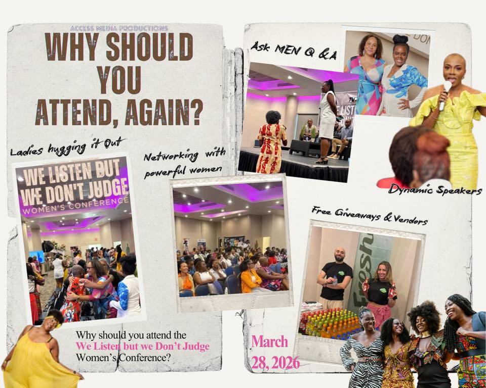 Second Annual “We Listen But We Don’t Judge” Women’s Conference Set for March 28, 2026