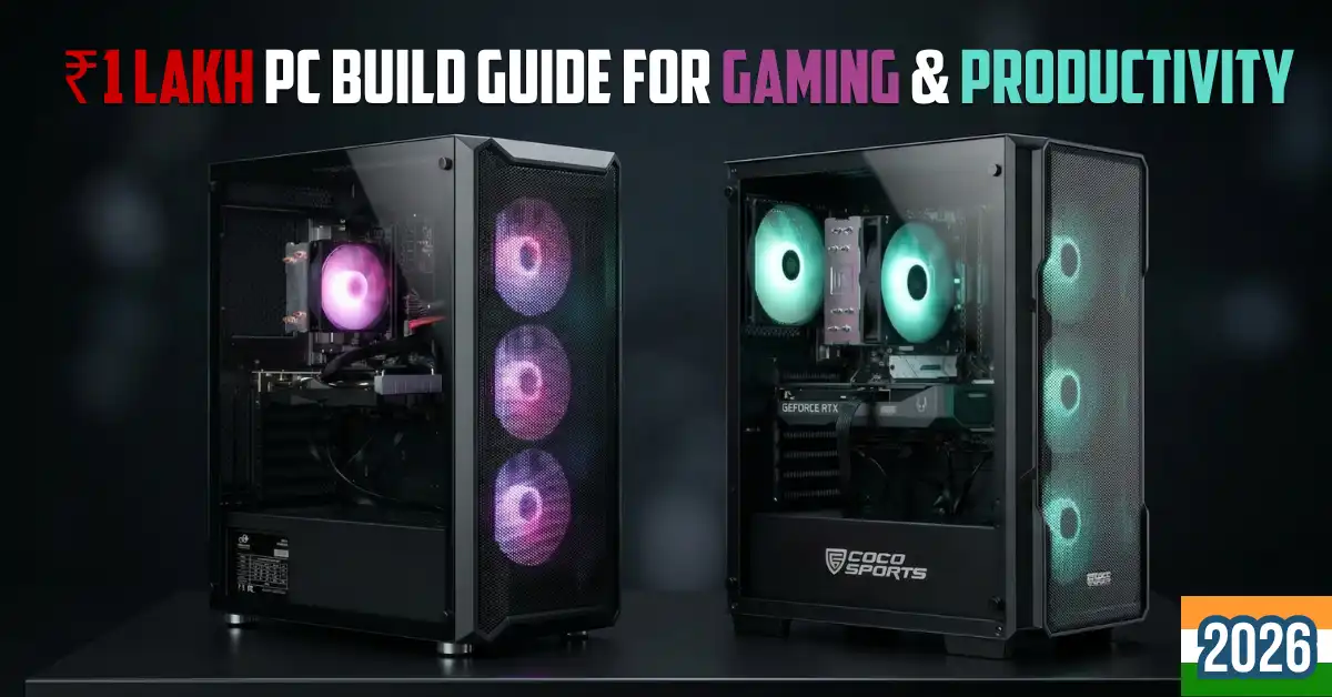 Best ₹1 Lakh PC Build Guide for Gaming & Productivity in India (2026)