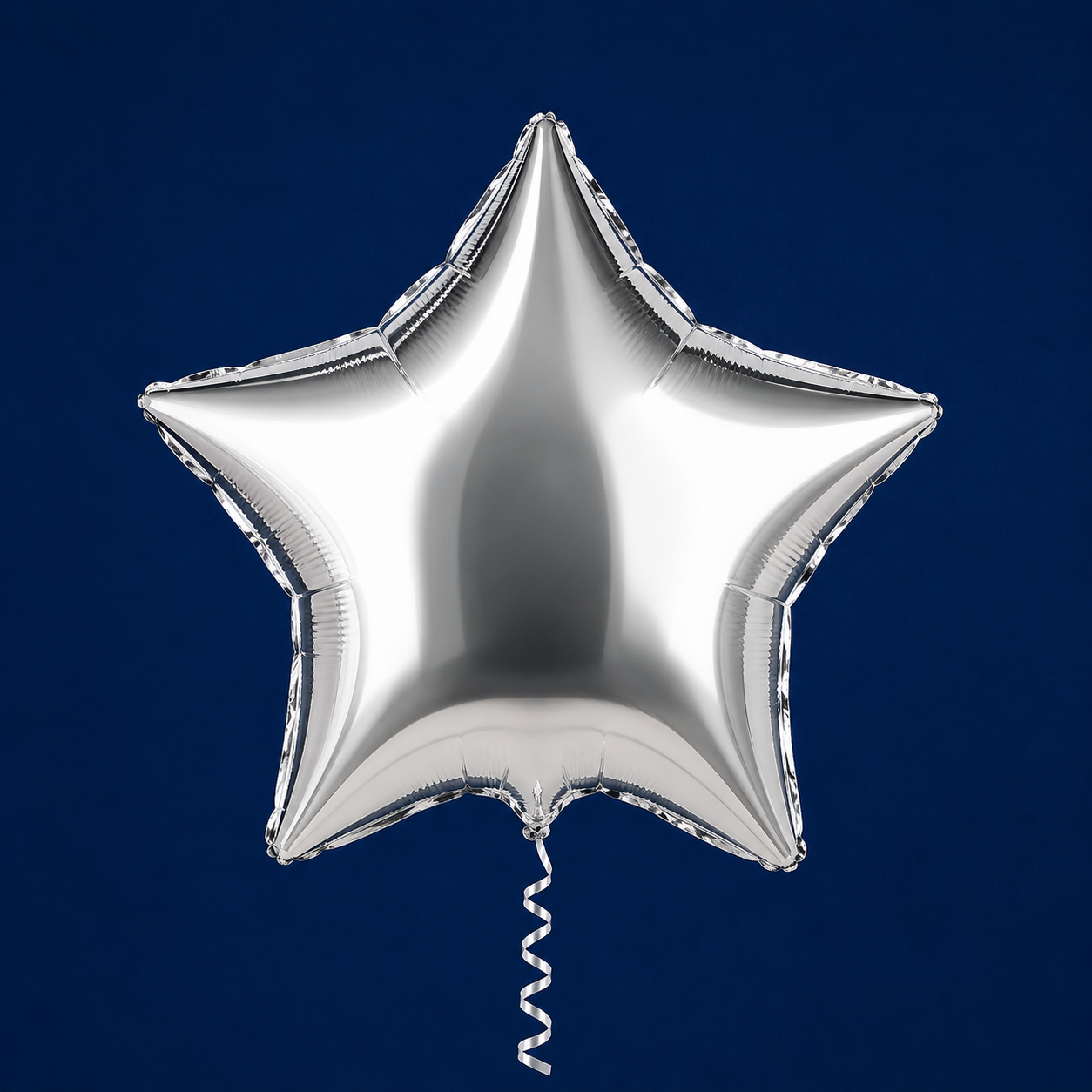silver star balloon