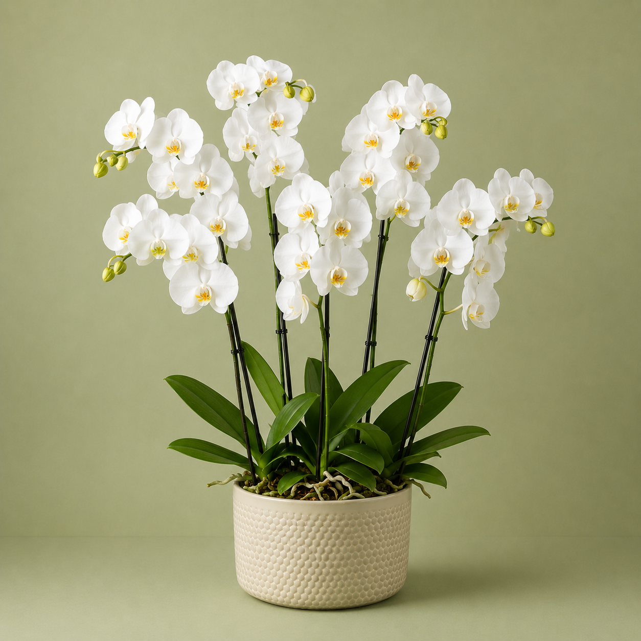 Esplendor Blanco Orquídeas Phalaenopsis