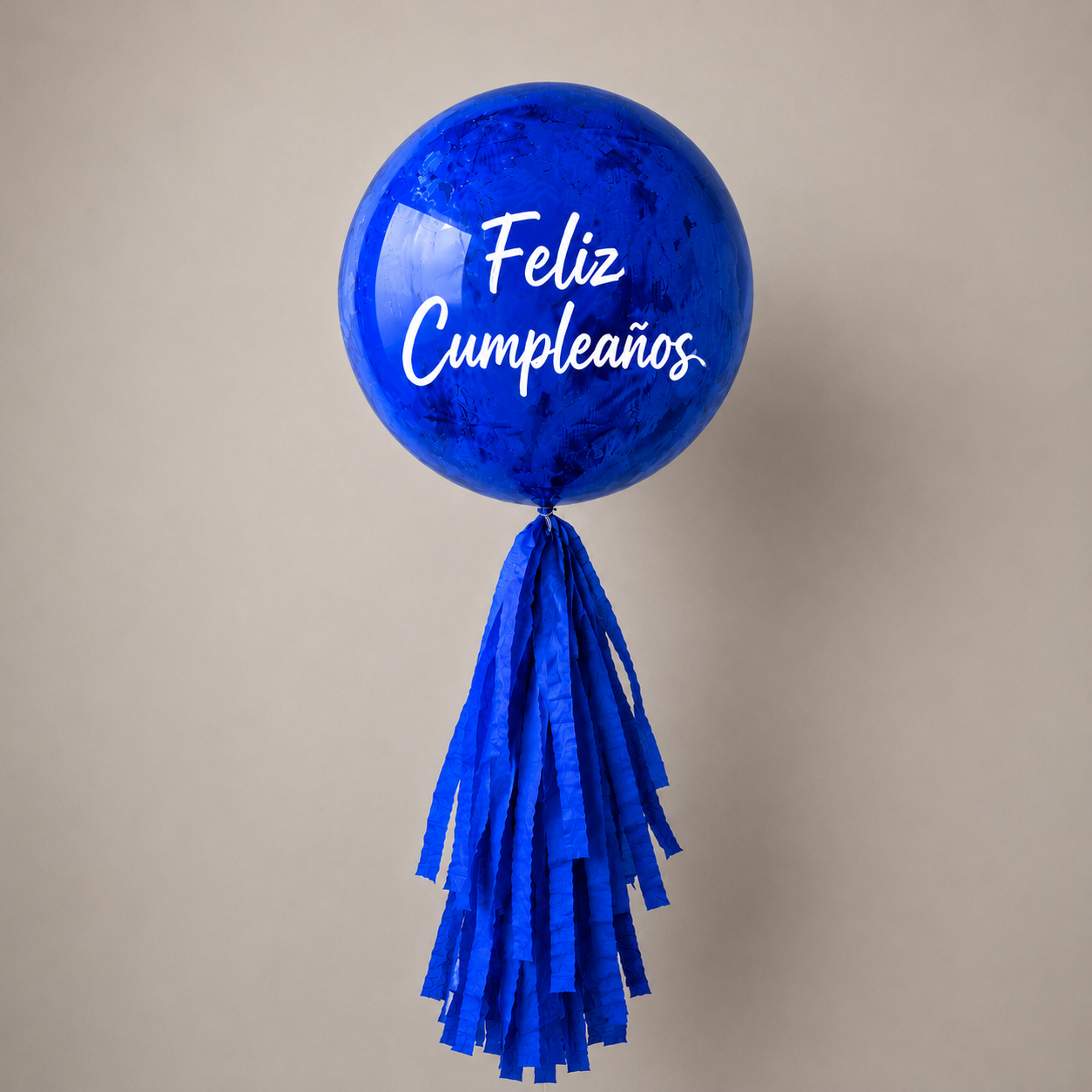 Blue 'Happy Birthday' Bubble Balloon