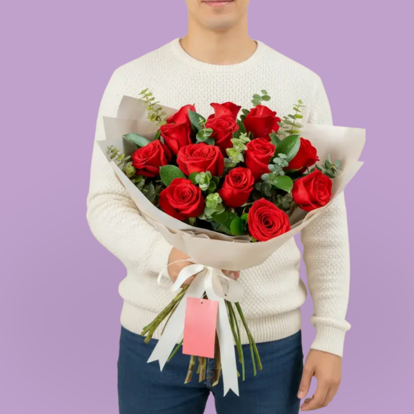 Classic Red Passion Bouquet Classic Red Passion Bouquet - Capital Flores with same-day home delivery