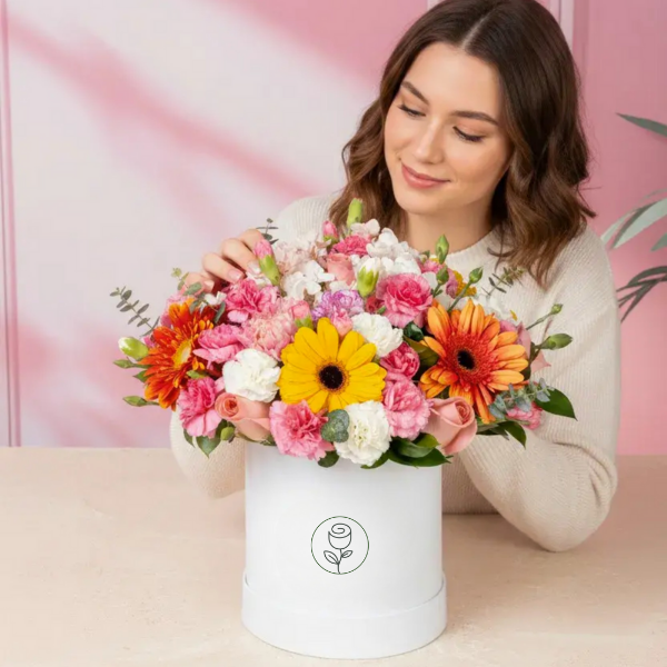 Radiant Joy Box - Capital Flores with same-day home delivery