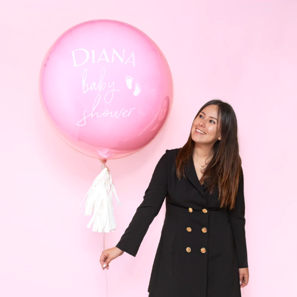 Globo burbuja baby shower
