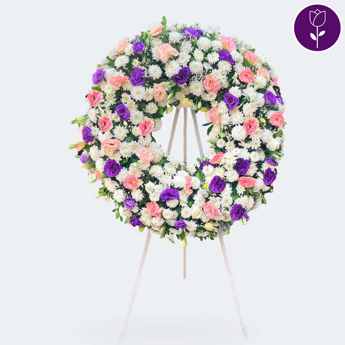 premium funeral wreath - Capital Flores with same-day home delivery