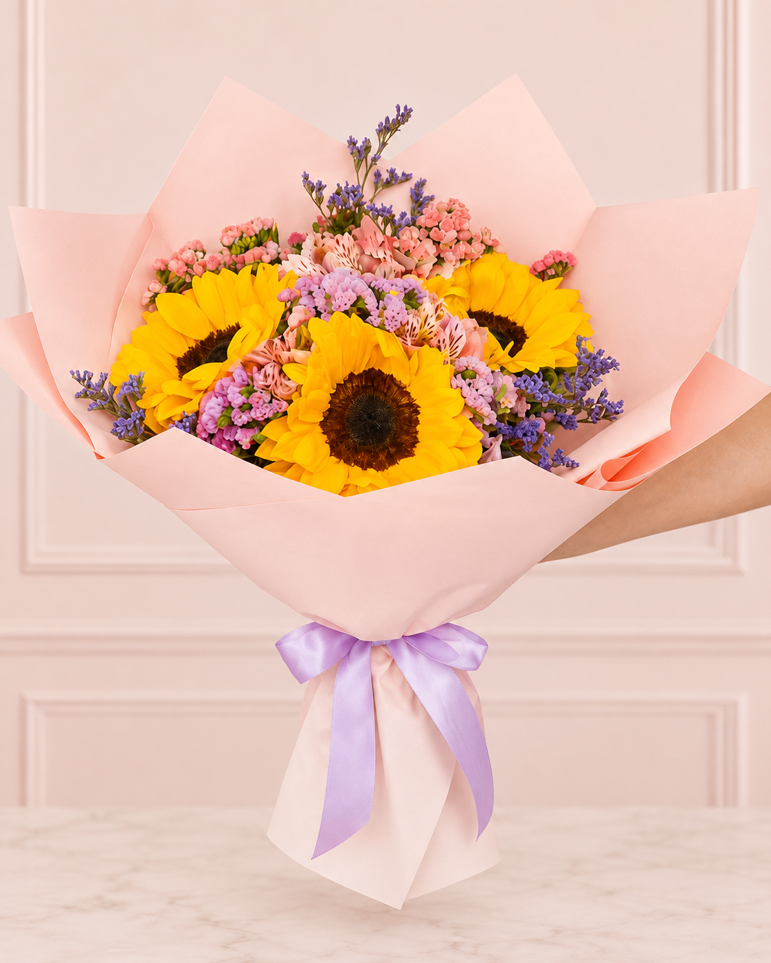 Ramo de Girasoles y Flores Mixtas